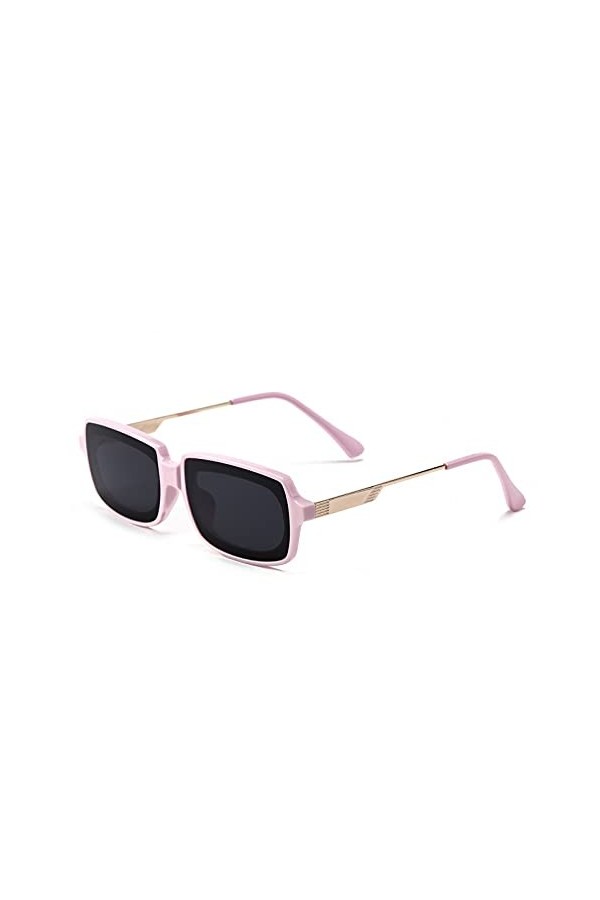 LUOXUEFEI De Soleil Lunettes Lunettes De Soleil Rectangulaires Pour Femmes Petites Lunettes De Soleil Carrées Hommes Nuances 