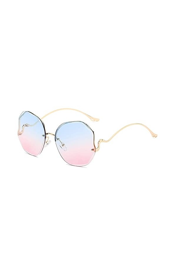 LUOXUEFEI De Soleil Lunettes Lunettes De Soleil Sans Monture Femmes Hommes Oversize Lunettes De Soleil Sans Cadre Lunettes&nbsp;&nbsp;&nbsp;