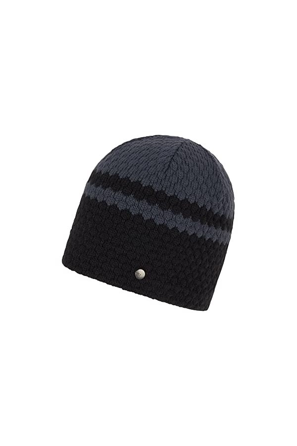 Ziener Ilary Bonnet tricoté, Laine, Doublure Polaire, Ice, Taille Unique Femme