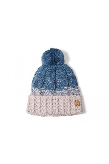 Volcom Gradient Hand Knit Beanie Bonnet, Amethyst Smoke, Taille Unique Femme