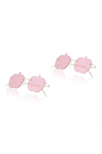 ABOOFAN 2 Paires De Lunettes De Soleil Drôles Coeur Lunettes De Soleil Femmes Lunettes De Soleil De Bal Lunettes Pour Hommes 