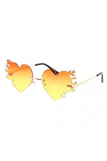 SOIMISS Lunettes De Soleil Flamme Lunettes De Fête Pour Enfants Nouveauté Lunettes De Soleil Femme Lunettes Drôles Lunettes D