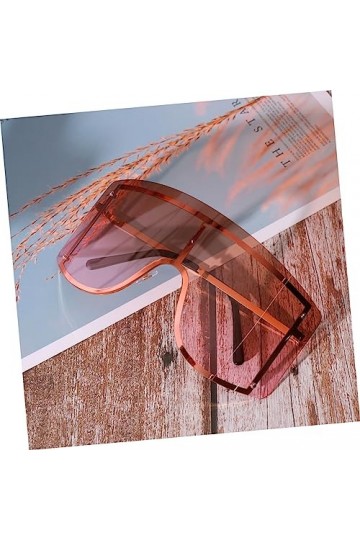 COOLHIYA 1 Paire De Lunettes De Soleil De Mode Pour Femmes Homme Lunettes De Mode Lunettes Pour Femmes Créatif Plage Nuances 