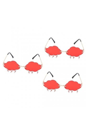 GALPADA 2 Paires Lunettes De Soleil Nuage Accessoires Mignons Lunettes De Soleil Déguisées Lunettes De Soleil Surdimensionnée