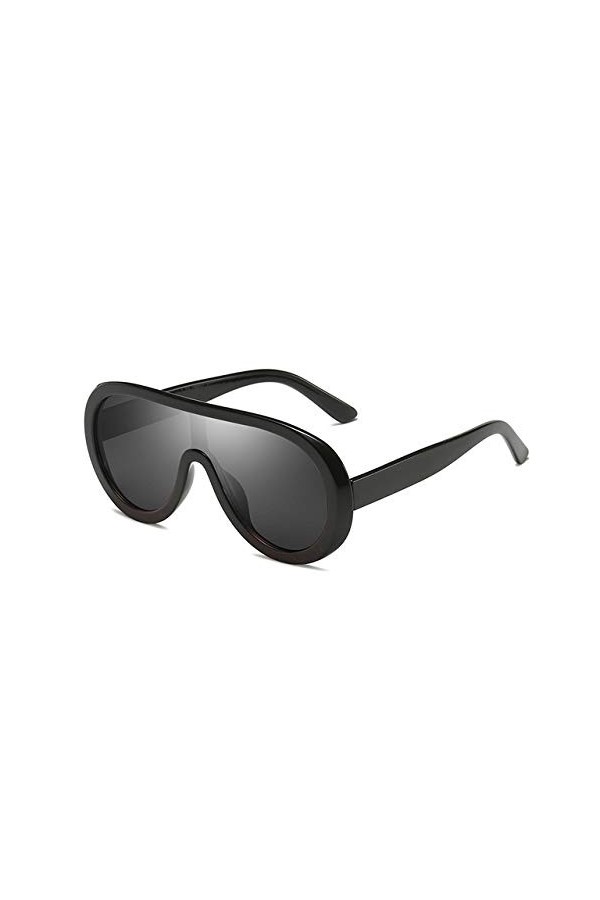 YUANCHENG Lunettes de soleil surdimensionnées Lunettes de soleil intégrées pour femmes pour femmes Masculin Lunettes de solei