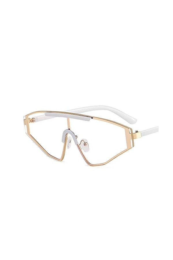 LUOXUEFEI De Soleil Lunettes Lunettes De Soleil Sans Monture Surdimensionnées Lunettes De Soleil Pour Femmes Lunettes De Prot