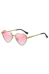 LUOXUEFEI De Soleil Lunettes Lunettes De Soleil Pour Femmes Bleu Rose Marron Lunettes De Soleil Décoration Féminine