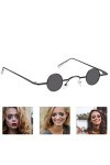 SOIMISS Lunettes De Soleil Hawaïennes Lunettes Steampunk Cercle Lunettes De Soleil Disco Lunettes De Soleil Gothiques Lunette
