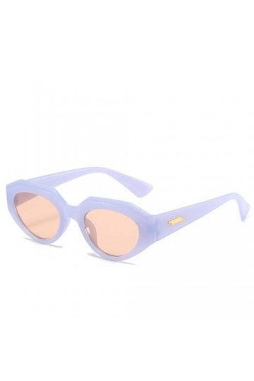 MUTYNE Lunettes de Soleil Oeil de Chat pour Dames Femmes Mode Vintage Rétro Petit Cadre Lunettes de Soleil Femme Protection U