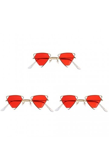 SOIMISS 3 Pièces Lunettes De Soleil Pour Femmes Lunettes De Soleil à La Mode Lunettes De Soleil Unisexes Lunettes De Mode Pou
