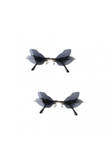 Abaodam 2 Pièces Des Lunettes De Soleil Lunettes De Soleil Papillon Pour Enfants Habiller Des Lunettes Sans Monture Lunettes 