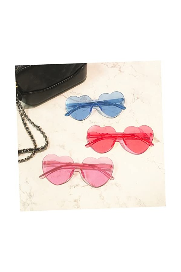 ABOOFAN 12 Pcs Xxcm Adultes En Plein Air Bonbons Nouveauté Femmes Robes Accessoires Lunettes De Soleil Sans Cadre Fille Trans