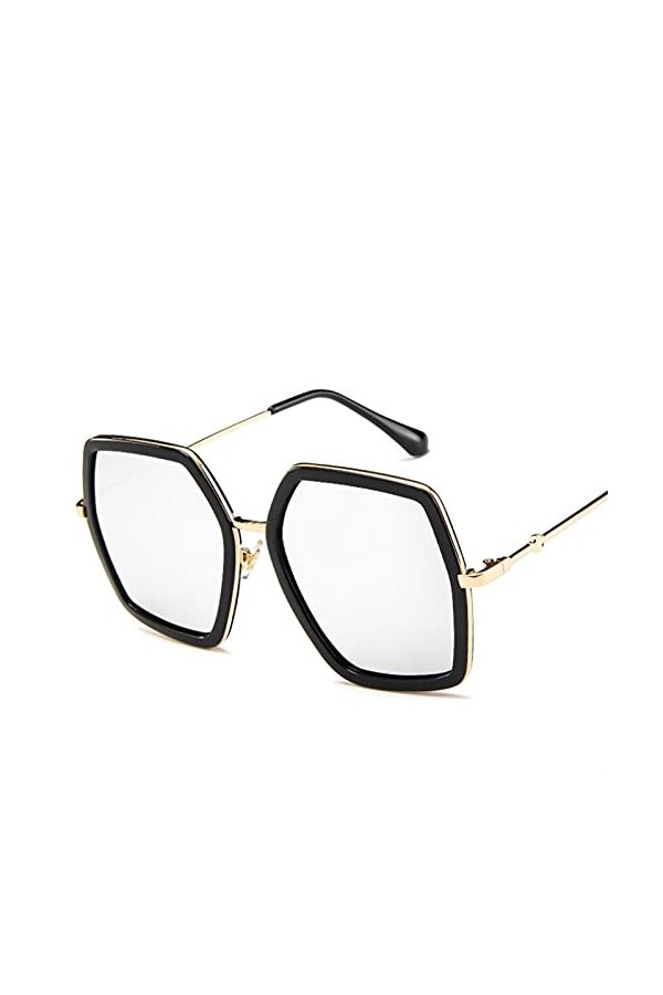 Lunettes de soleil pour dames Lunettes de soleil carrées Femmes Lunettes de soleil surdimensionnées Femmes Lunettes de soleil