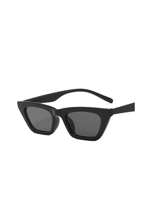 YANGQI Lunettes de soleil rétro œil de chat steampunk pour homme et femme - Design de luxe rétro classique vintage sexy - Gri