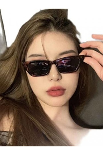 YANGQI Lunettes de soleil rétro œil de chat steampunk pour homme et femme - Design de luxe rétro classique vintage sexy - Gri