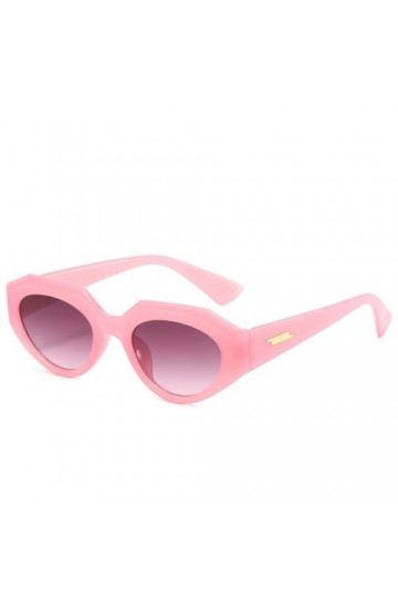 MUTYNE Lunettes de Soleil Oeil de Chat pour Dames Femmes Mode Vintage Rétro Petit Cadre Lunettes de Soleil Femme Protection U