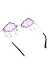 Toddmomy 1 Paire Lunettes De Soleil Nuage Lunettes Des Années 70 Des Lunettes De Soleil Lunettes Hippies B0by4rj1sf Aux Femme