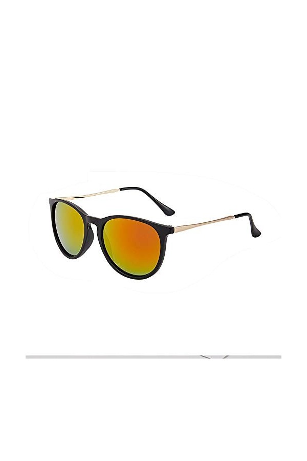 XUANTAO Lunettes de Soleil Tendance pour Hommes et Femmes Lunettes de Soleil de Mode rétro Lunettes de Soleil de conducteur C