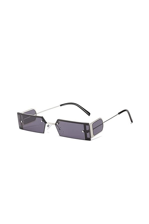 LUOXUEFEI De Soleil Lunettes Petites Lunettes De Soleil Carrées Pour Hommes Lunettes De Soleil Rectangulaires Femmes Shades E