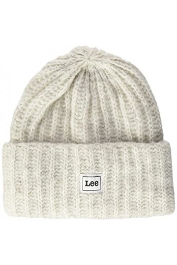 Lee Bonnet pour Femme Beanie, Papyrus, Taille Unique