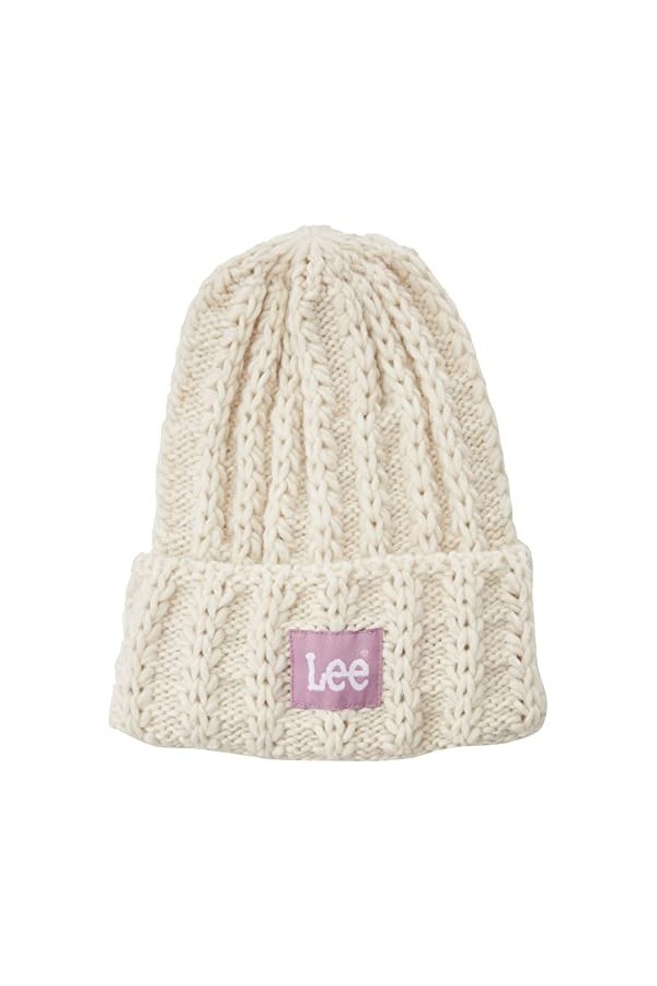 Lee Bonnet pour Femme Beanie, Papyrus, Taille Unique