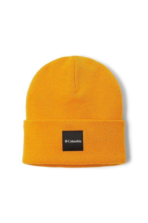 Columbia City Trek Heavyweight Beanie Bonnet, Jaune, Taille Unique Mixte
