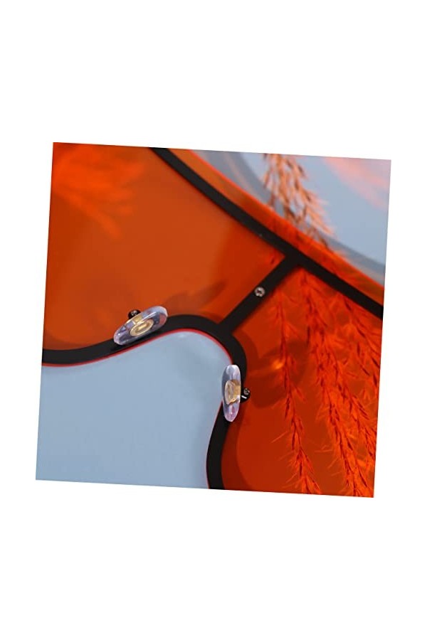 COOLHIYA 1 Paire De Vêtements Décoration Hommes Lunettes De Soleil Lunettes De Soleil À La Mode Lunettes De Soleil DÉté Lune