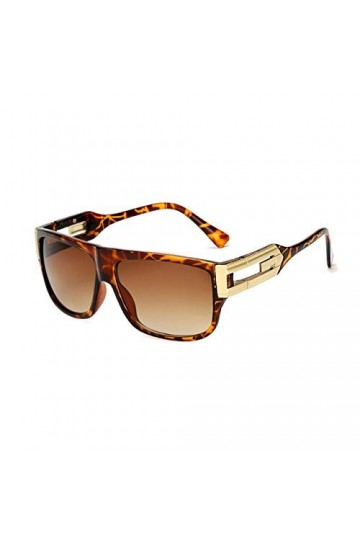 YUANCHENG Lunettes de soleil carrées Homme Conduite Vintage Lunettes de soleil pas chères Femmes Couple Lady Lunettes Gafas U