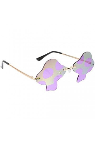 Gadpiparty Lunettes De Soleil Rave Party Lunettes De Soleil Lunettes Pour Femmes En Forme De Lunettes De Soleil En Forme De C