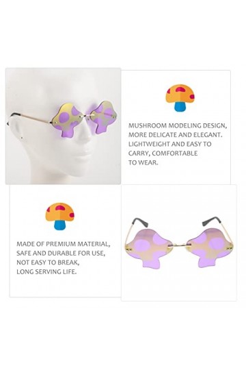 Gadpiparty Lunettes De Soleil Rave Party Lunettes De Soleil Lunettes Pour Femmes En Forme De Lunettes De Soleil En Forme De C