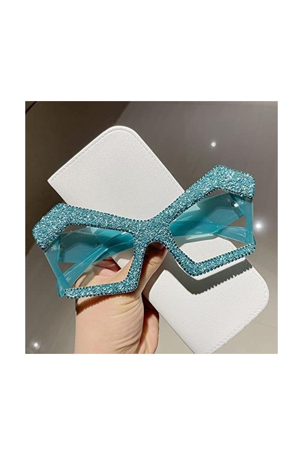 CSRP 2022 Personnalité Surdimensionné Rose Femmes Lunettes de Soleil Marque de Luxe Lunettes Femme Bonbons Couleur-Noir Argen