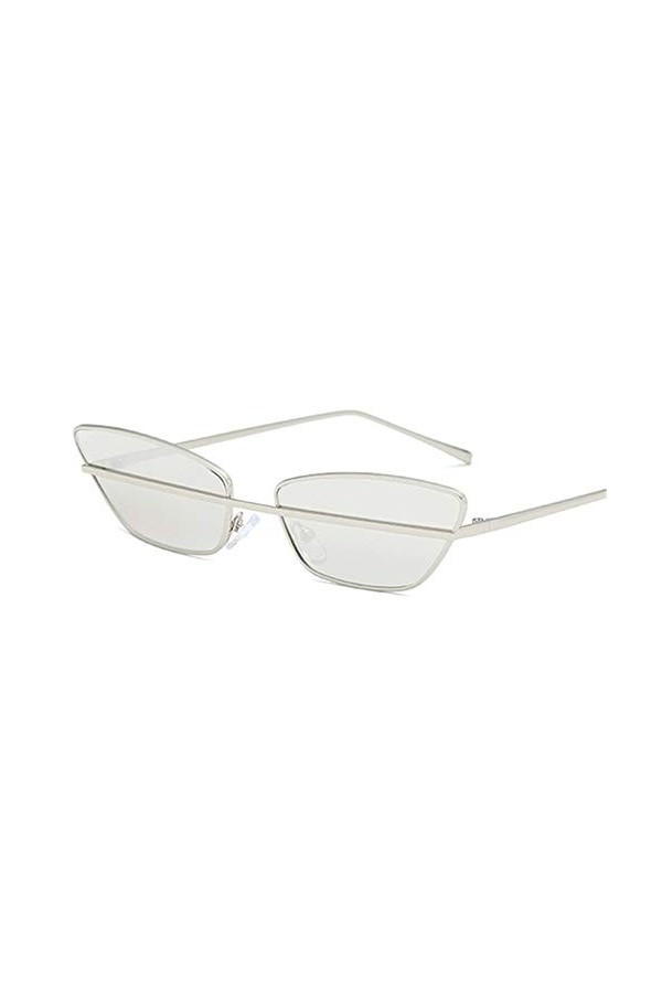 2THTHT2 Lunettes De Soleil Cat Eye Femmes Designer Lunettes De Soleil Mode Marque Silver