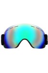 DondPO Lunette de Protection, Imperméable Coupe Vent moto Lunettes de moto lunette ski Unisexe Anti-Buée Masque de Ski lunett