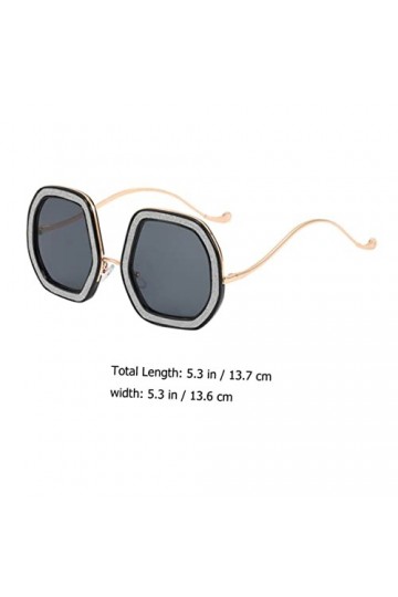 Sosoport Lunettes De Soleil En Diamant Lunettes De Soleil De Mode Pour Femmes Lunettes De Mode Pour Femmes Lunettes De Fête H