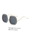 Sosoport Lunettes De Soleil En Diamant Lunettes De Soleil De Mode Pour Femmes Lunettes De Mode Pour Femmes Lunettes De Fête H