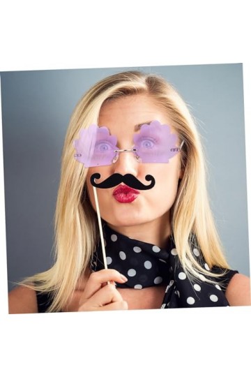 Unomor 2 Pcs Lunettes De Soleil Coquillage Lunettes De Soleil De Fête De Plage Lunettes De Soleil En Forme De Coquille Lunett