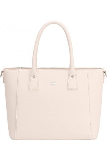 David Jones - Sac à Main Femme - Cabas Fourre-Tout Cuir PU Porté Epaule Bandoulière - Multi Poche Plusieurs Compartiments - S
