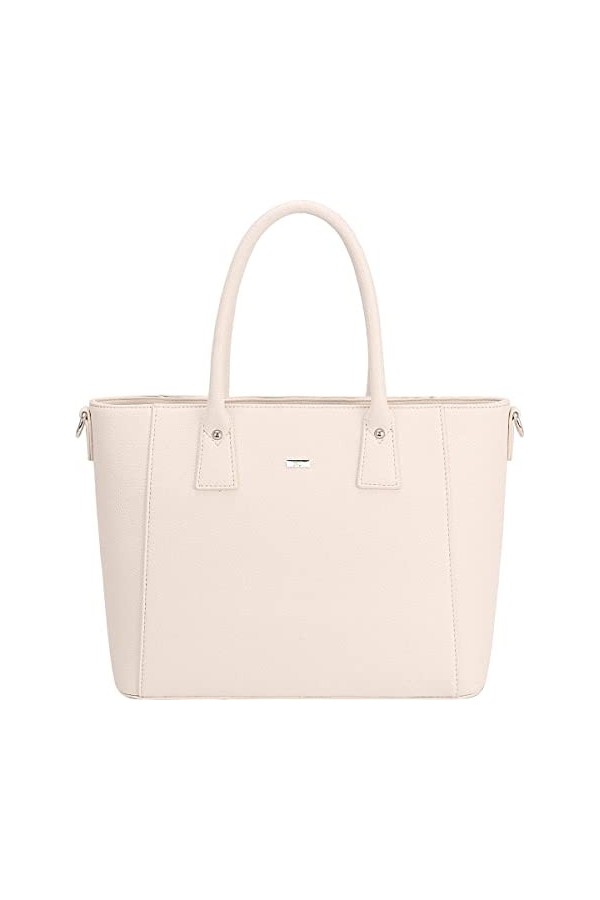 David Jones - Sac à Main Femme - Cabas Fourre-Tout Cuir PU Porté Epaule Bandoulière - Multi Poche Plusieurs Compartiments - S
