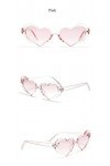 2THTHT2 Coeur Lunettes De Soleil Femmes Mode Lentille Claire Conception Lunettes De Soleil Shades Filles Amour Coeur en Forme