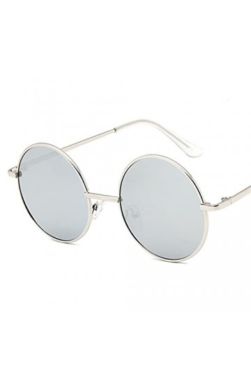 HNGM Lunettes de Soleil Lunettes de Soleil en Alliage Lunettes de Soleil Hommes Retro Round Lunettes de Soleil pour Femmes Co