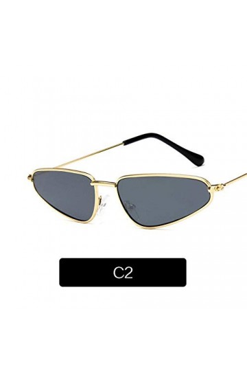 2THTHT2 Cat Eye Lunettes De Soleil Femme Petit Cadre Catwalk Lunettes De Soleil Femme