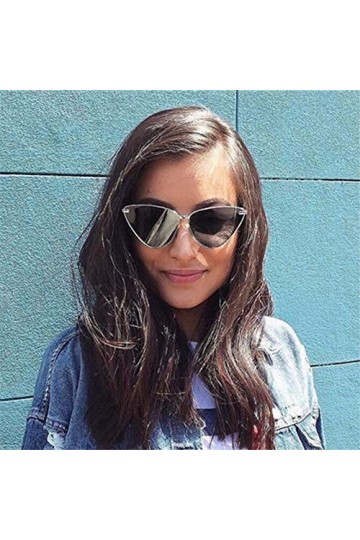 2THTHT2 Lunettes De Soleil Vintage Femmes Cat Eye Lunettes De Soleil Femme Océan Transparent&nbsp;&nbsp;&nbsp;Noir