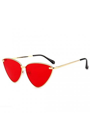 2THTHT2 Vintage Lunettes De Soleil Femme Cat Eye Lunettes De Soleil Femme Océan Transparent&nbsp;&nbsp;&nbsp;Rouge