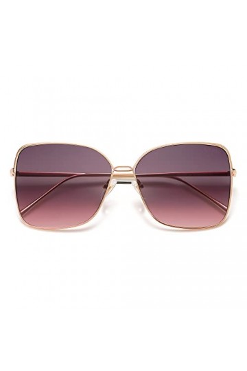 SOJOS Grandes lunettes de soleil carrées surdimensionnées pour femmes Grandes lunettes de soleil style designer SJ1082
