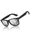 LINVO Lunettes de Soleil Polarisées pour Homme Femme Classique Lunettes de Conduite Anti-UV Lunettes de Soleil Design Rétro d