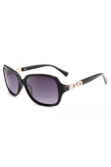 FEISEDY Lunette de Soleil Femme Polarisées Vintage 100% UV400 Lunettes de Soleil de Mode de Rue en Plein Air pour Femme B2526