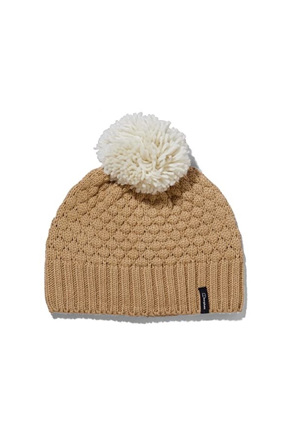 Berghaus Bonnet à Pompon Edo pour Femme, Grey Pinstripe, Taille Unique