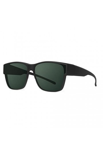 LVIOE Sur Lunettes de Soleil Polarisées pour Femmes et Hommes, Clip Sur lunettes de Soleil Protection anti UV 400