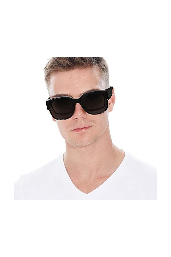 LVIOE Sur Lunettes de Soleil Polarisées pour Femmes et Hommes, Clip Sur lunettes de Soleil Protection anti UV 400