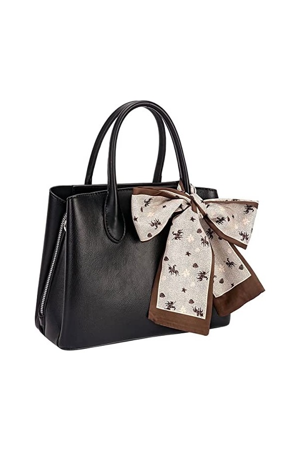 David Jones - Sac à Main Femme - Sac Cabas Cuir PU Bandoulière Bandoulière - Multi Poches Plusieurs Compartiments - Cabas Vil
